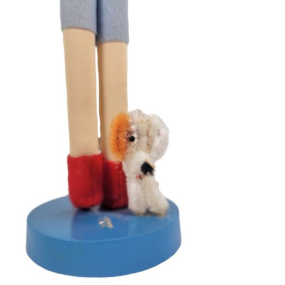 Vintage 9" Poseable Kokeshi-Style Doll, Big Eyed, Dog Japan Rare Hard to Find - Picture 9 of 13